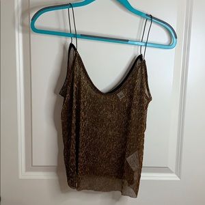 BDG x urban outfitters gold/orange tank top